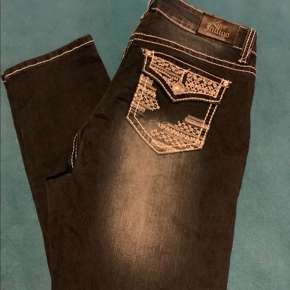 Love Indigo Premium Jean capris size 4 - Picture 7 of 8
